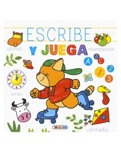 LIBRO TODOLIBRO ESCRIBE Y JUEGA 3 +4 AÑOS