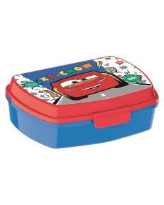 FIAMBRERA KIDS PLASTICO RECTANGULAR CARS LETS RACE 14X17CM