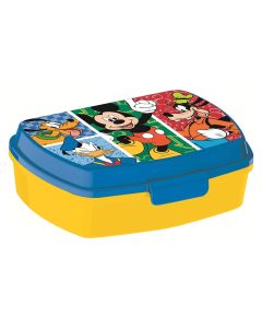 FIAMBRERA KIDS PLASTICO RECTANGULAR MICKEY HAS FUN 14X17CM