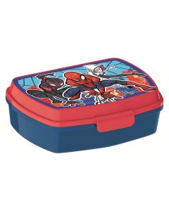 FIAMBRERA KIDS PLASTICLO RECTANGULAR SPIDERMAN MOB RULES 14X17CM