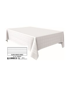 MANTEL DE PAPEL BASIKA BLANCO ROLLO 1,2X5M
