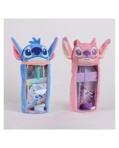 SET PAPELERIA A.CERDA PORTATODO PELUCHE 5 PIEZAS STITCH