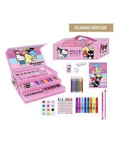 MALETIN DIBUJO A.CERDA 42 PIEZAS HELLO KITTY