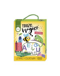 LIBRO IMAGILAND PLAYTIME CALIGRAFIA EN RELIEVE LETRAS Y ESCRITURA +4 AÑOS
