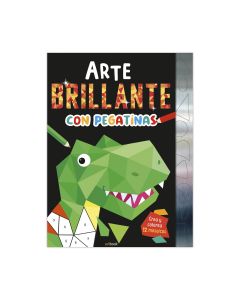 LIBRO IMAGILAND EDIBOOK PEGATINAS BRILLANTES ARTE +3 AÑOS
