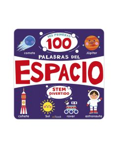 LIBRO IMAGILAND EDIBOOK STEM DIVERTIDO MIS PRIMERAS 100 PALABRAS DEL ESPACIO +3 AÑOS