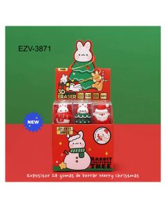 GOMAS ALEX BOG FANTASIA 3D NAVIDAD XMAS