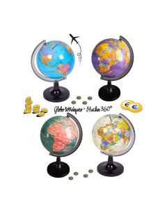 HUCHA ALEX BOG GLOBO TERRAQUEO 14CM