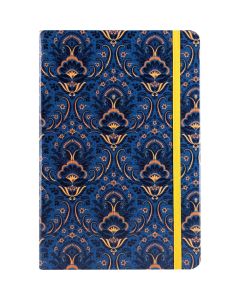 CUADERNO DIDEX TAPA DURA MORRIS AZUL CON GOMA 21X15CM 80G 192H PUNTEADO