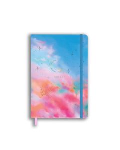 CUADERNO HANNAI TAPA DURA BULLETS JOURNALS OLVIDO CON GOMA 21X15CM 100G 128H PUNTEADO