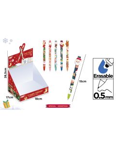 BOLIGRAFO BORRABLE MP NAVIDAD CH57027 EXPOSITOR 48UD