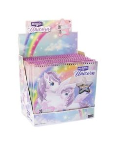 CUADERNO ACTIVIDADES NICE BOCETOS GIRABRILLA UNICORNIO MAGICO  +4 AÑOS