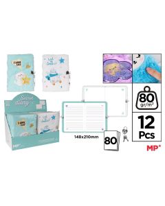 DIARIO CANDADO MP PELUCHE PB892-02 A5