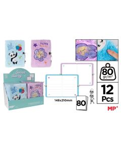 DIARIO CANDADO MP PELUCHE PB892-03 A5