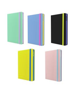 CUADERNO MOOVING TAPA DURA SKETCH 24X19CM CON GOMA 100G 80H LISO