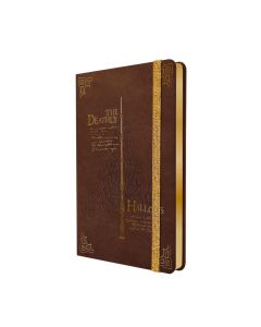 CUADERNO MOOVING TAPA DURA HARRY POTTER CON GOMA A5 90G 96H HORIZONTAL