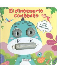 LIBRO TODOLIBRO CREMALLERAS LOCAS EL DINOSAURIO CONTENTO +2 AÑOS