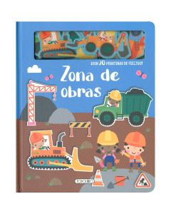 LIBRO TODOLIBRO INTERACTIVO FIELTRO ZONA DE OBRAS +3 AÑOS