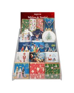 BILLETERO ARGUVAL NAVIDAD SURTIDO EXPOSITOR 240UD