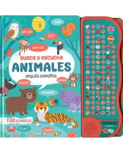 LIBRO TODOLIBRO INGLES-ESPAÑOL BUSCA Y ENCUENTRA ANIMALES +3 AÑOS
