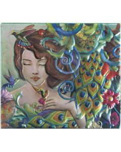 CUADERNO BONCAHIER TAPA DURA BLOCK&MIRROR HADA 7X8CM 144H LISO