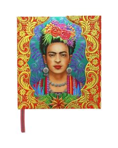 CUADERNO BONCAHIER TAPA DURA ARTE MEXICANO1 18X18CM 144H LISO