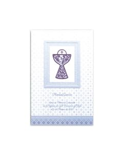 ESTAMPA ARGUVAL COMUNION BUSQUETS B0100518919 CALIZ AZUL PAQUETE 28UD