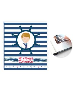 ALBUM FOTOS BISMARK COMUNION JUMBO NIÑO 29X26CM
