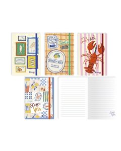 CUADERNO BISMARK TAPA DURA DOLCE VITA A6 80G 50H HORIZONTAL