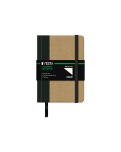 CUADERNO DOHE CARTONE VESTA NATURE CON GOMA A6 80G 96H LISO