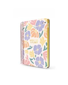 CUADERNO MOOVING TAPA DURA GARDEN 28X21CM 80G 96H
