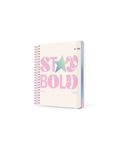 CUADERNO MOOVING TAPA DURA COOL 21X17CM 80G 96H