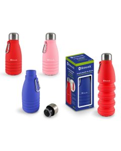 BOTELLA BISMARK SILICONA PLEGABLE 550ML